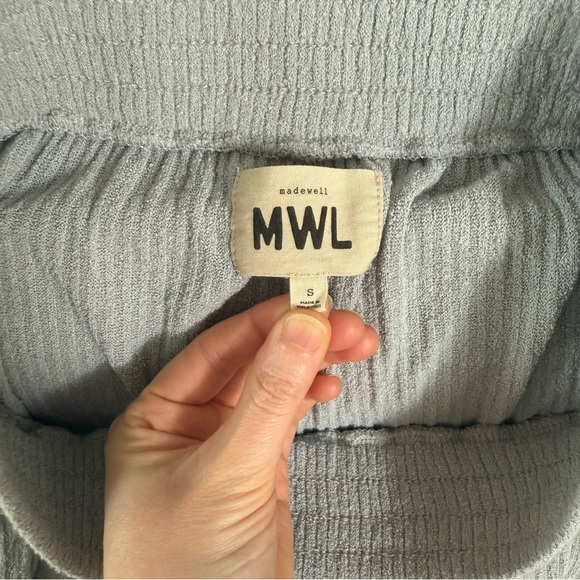 Madewell Lounge Ribbed Shorts - Picture 6 of 7